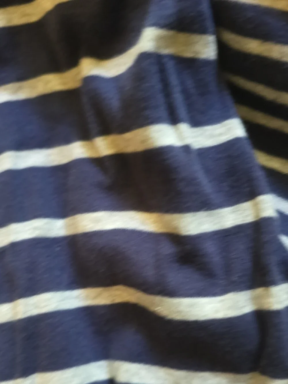 GUC- Carter's Navy and Gray  Striped Long-Sleeve Pajama Set, Size 10